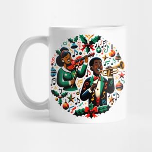 Musician in Christmas Mug